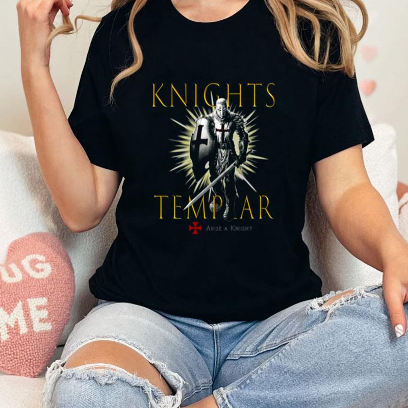 Christian Faith In Jesus Christ And God Bible Knights Templar Unisex T-Shirt Hoodie Sweatshirt