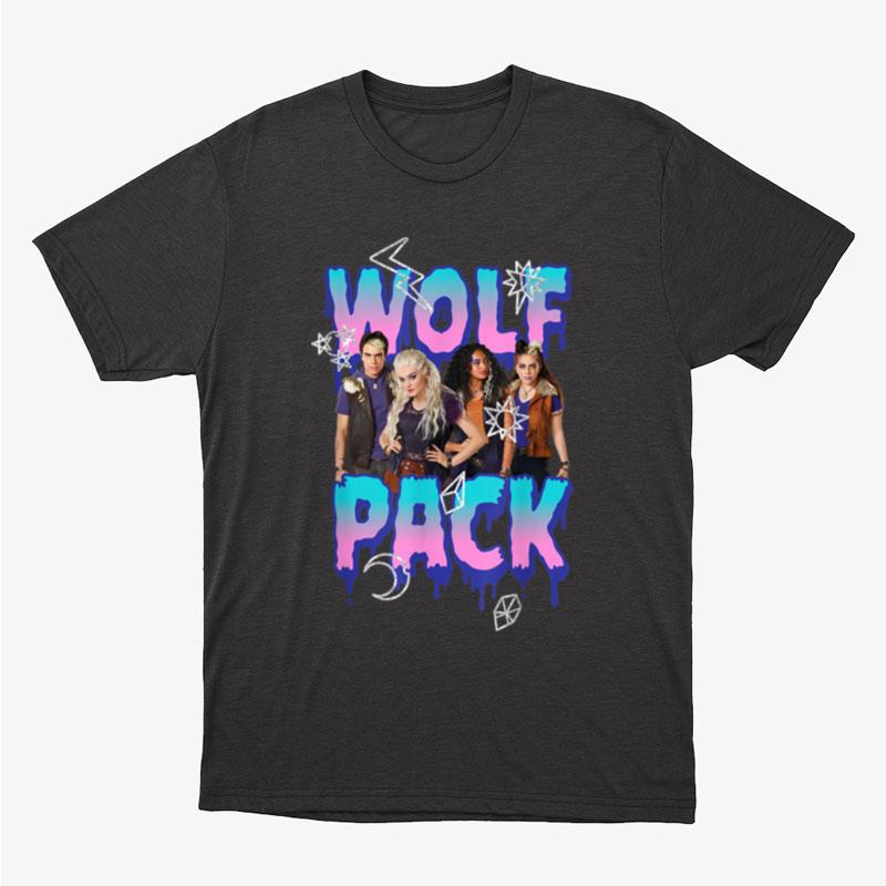 Disney Zombies Wolf Pack Group Poster Unisex T-Shirt Hoodie Sweatshirt