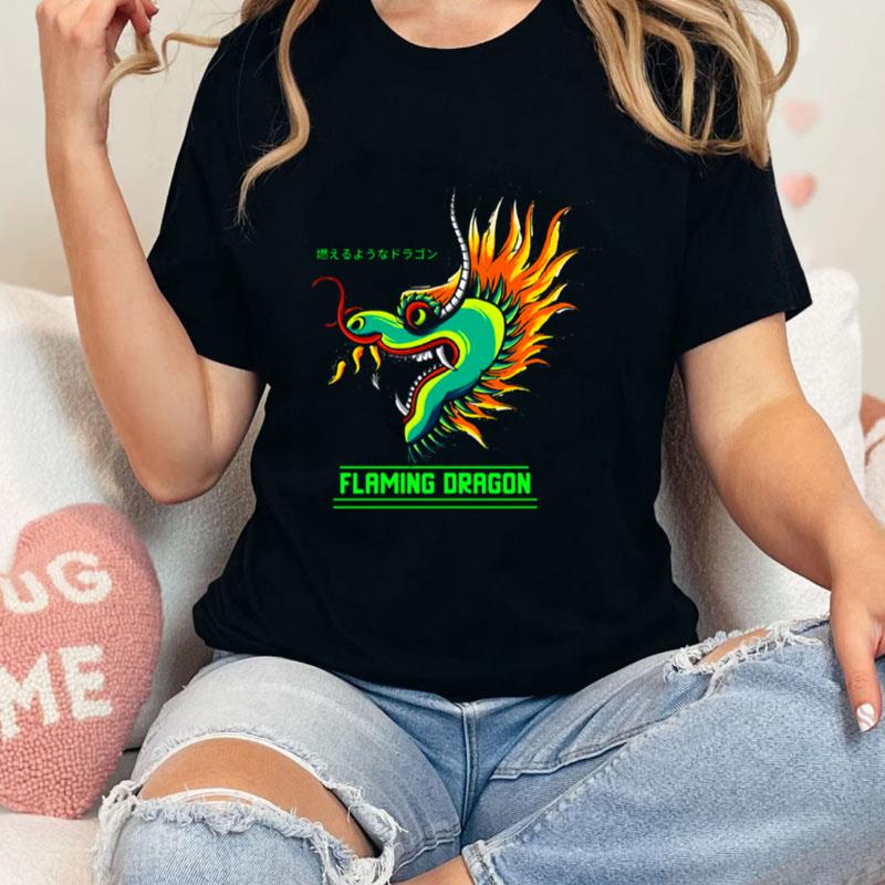 Flaming Dragon Profile Tropic Thunder Unisex T-Shirt Hoodie Sweatshirt