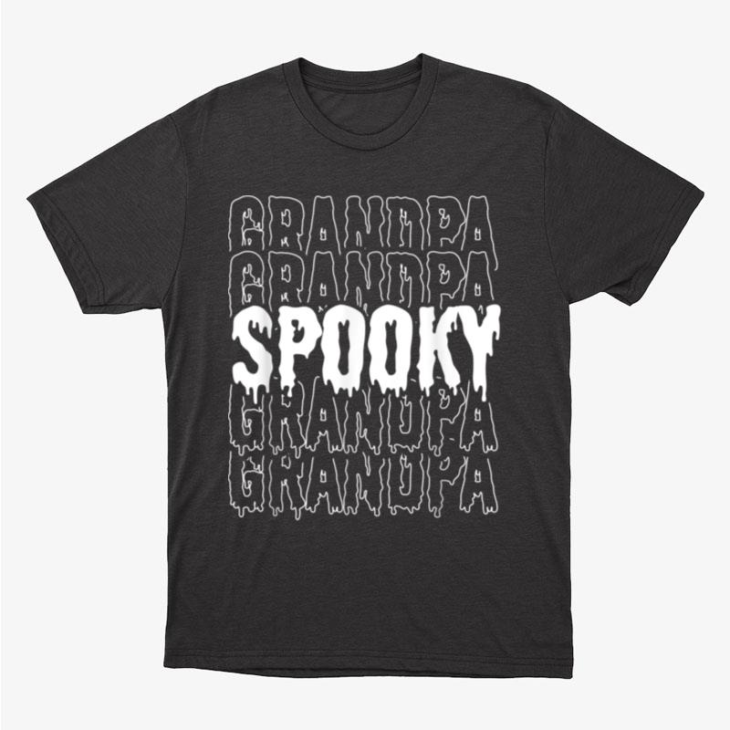 Grandpa Spooky Vintage Halloween Costume Grandfather Design Unisex T-Shirt Hoodie Sweatshirt