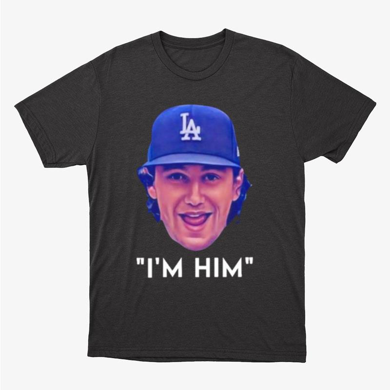 I'm Him James Outman Los Angeles Dodgers Unisex T-Shirt Hoodie Sweatshirt