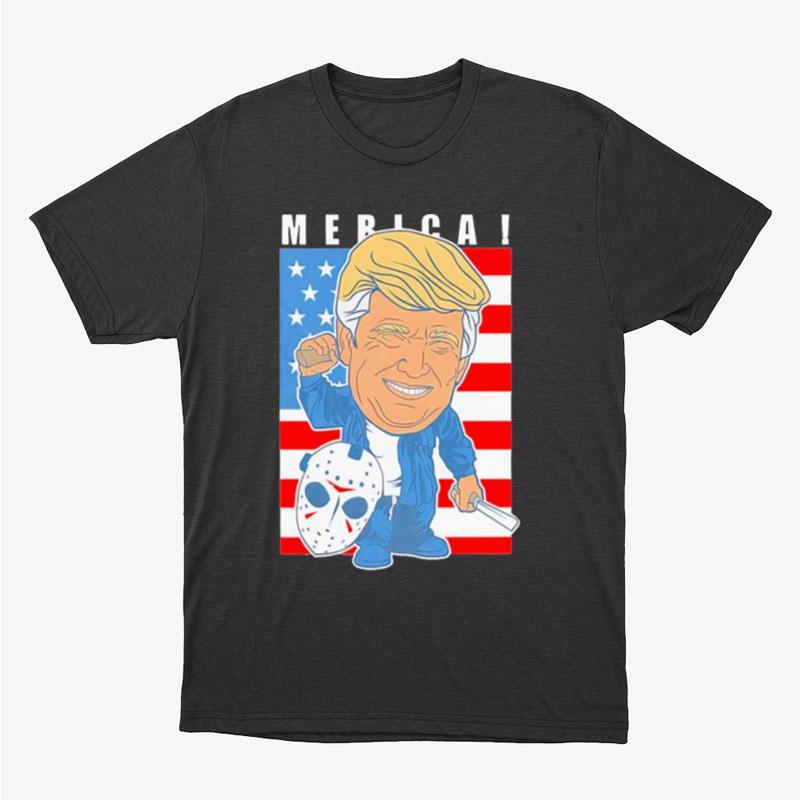Jason Voorhees Trump America Unisex T-Shirt Hoodie Sweatshirt