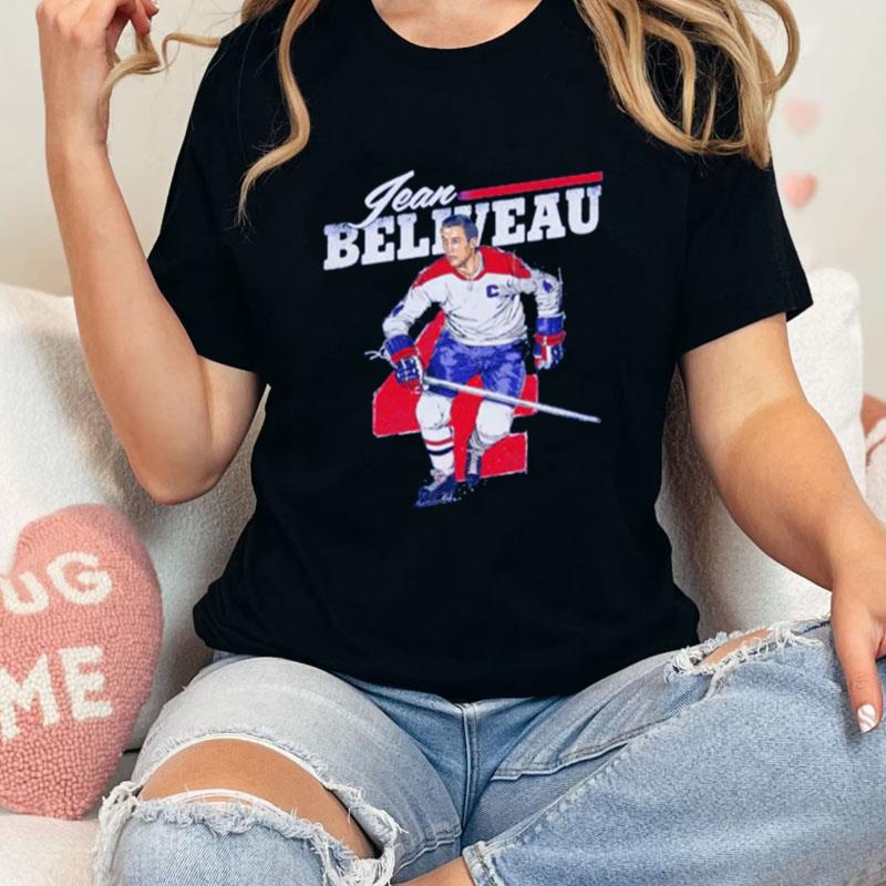 Jean Beliveau Montreal Canadiens Former Player Unisex T-Shirt Hoodie Sweatshirt