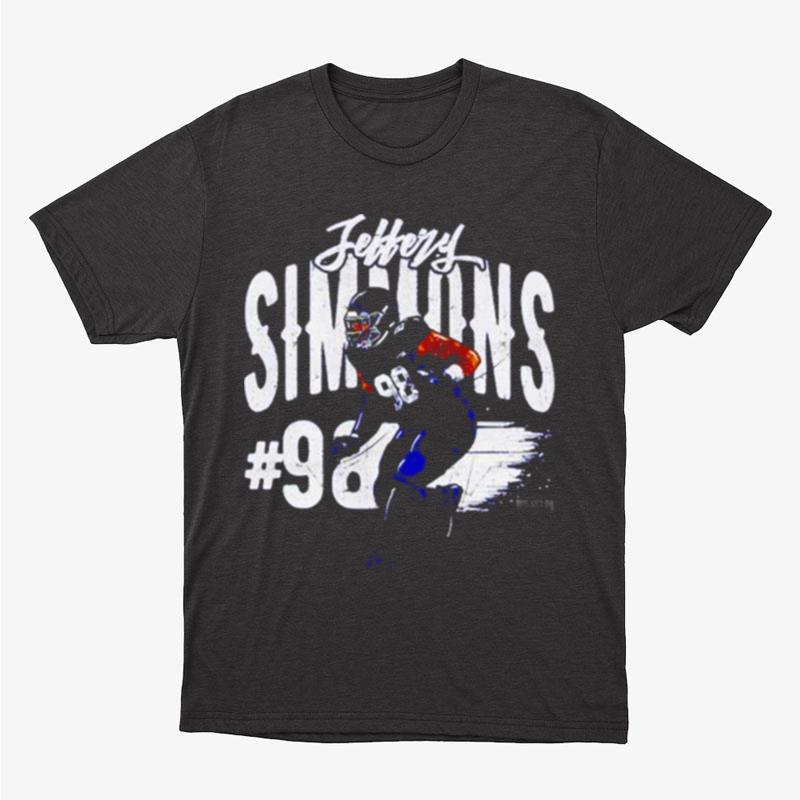 Jeffery Simmons Tennessee Titans Player Name Signature Unisex T-Shirt Hoodie Sweatshirt