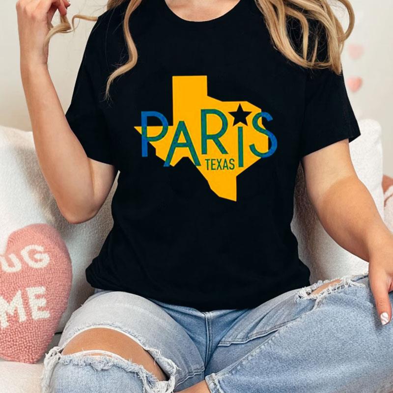 Paris Texas State Star United State Unisex T-Shirt Hoodie Sweatshirt