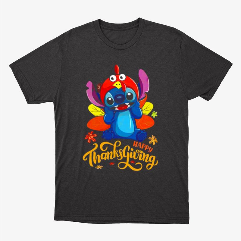 Thanksgiving With The Stitch Unisex T-Shirt Hoodie Sweatshirt