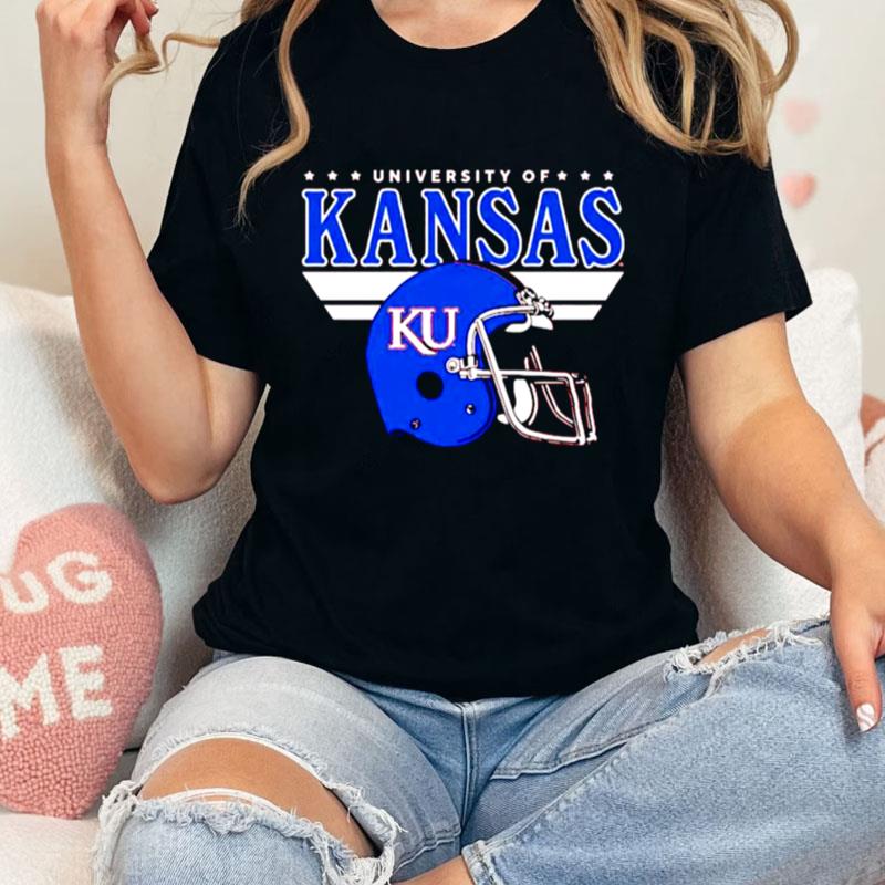University Of Kansas Football Unisex T-Shirt Hoodie Sweatshirt