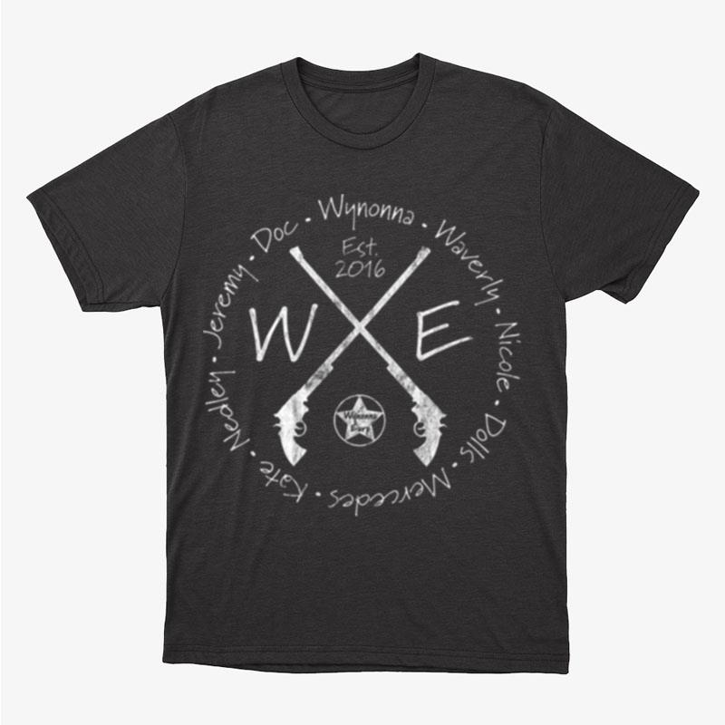 Wynonna Earp Circle Black And White Peacemaker Unisex T-Shirt Hoodie Sweatshirt