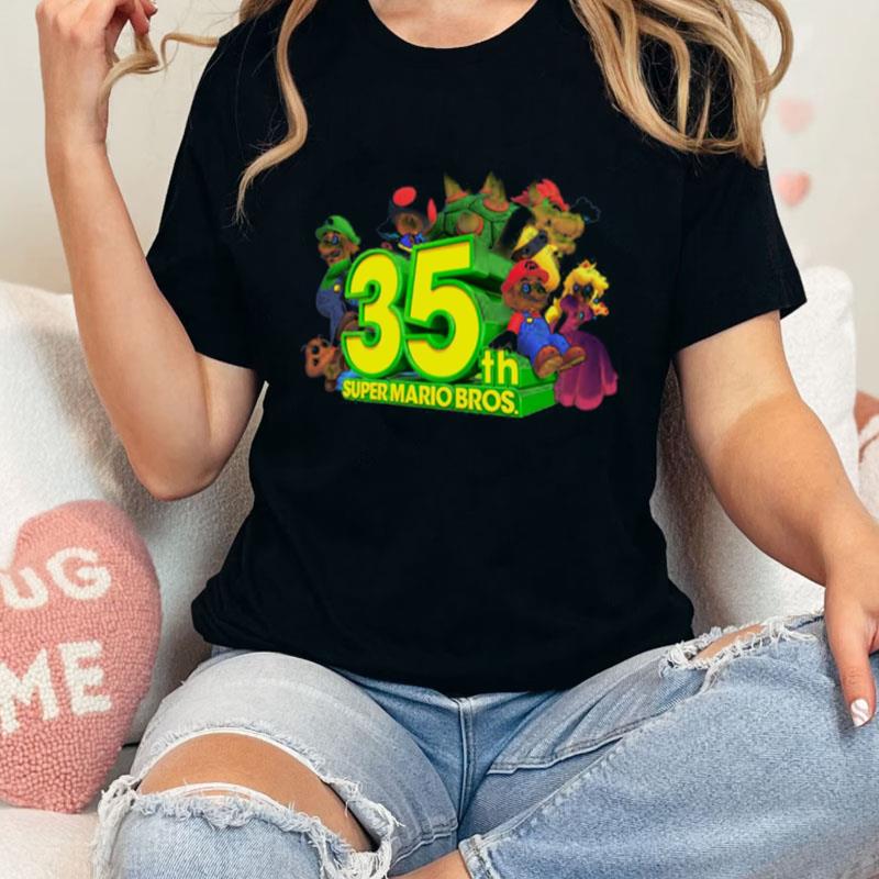 35Th Anniversary Of Super Mario Bros Unisex T-Shirt Hoodie Sweatshirt