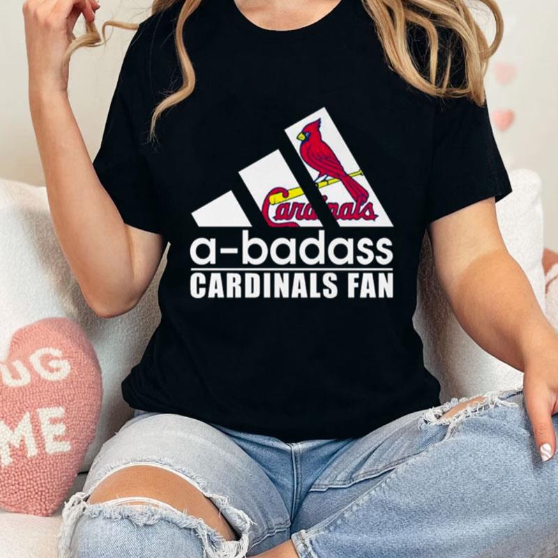 A Badass St Louis Cardinals Fan Unisex T-Shirt Hoodie Sweatshirt