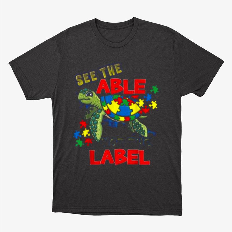 Autism Awareness Turtle Unisex T-Shirt Hoodie Sweatshirt