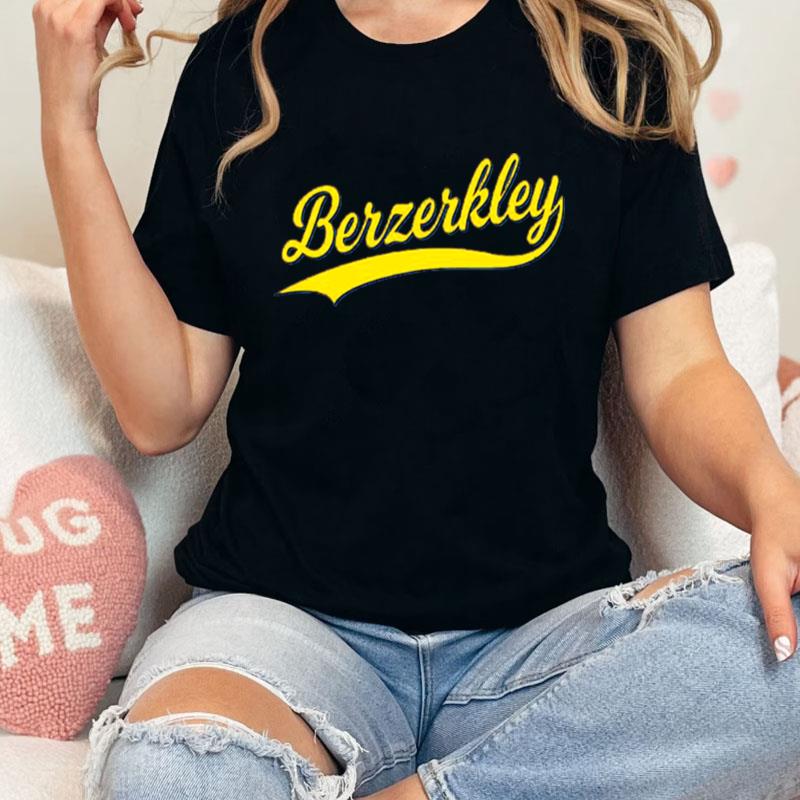 Berkeley California Yellow Logo Unisex T-Shirt Hoodie Sweatshirt