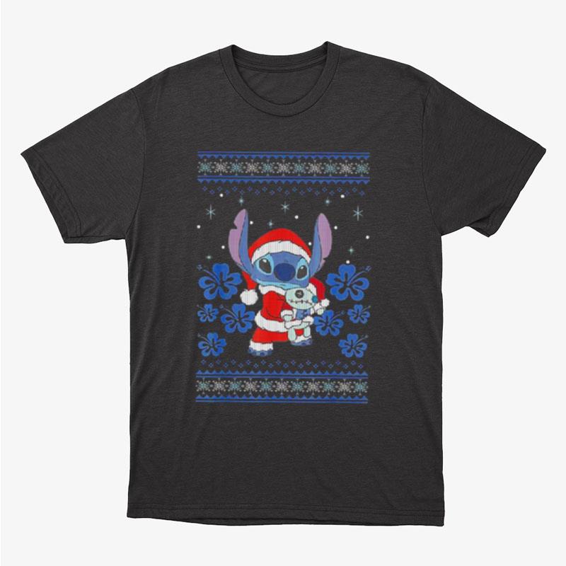 Blue Koala Funny Stitch Disney Christmas Unisex T-Shirt Hoodie Sweatshirt