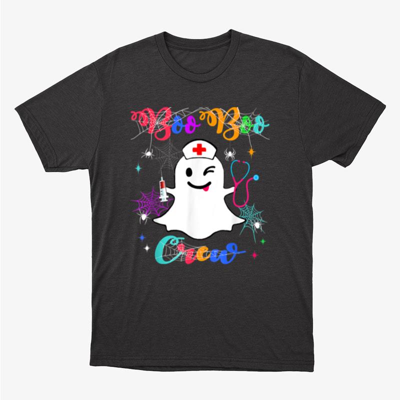 Boo Boo Crew Funny Ghost Ems Emt Paramedic Nurse Halloween Unisex T-Shirt Hoodie Sweatshirt