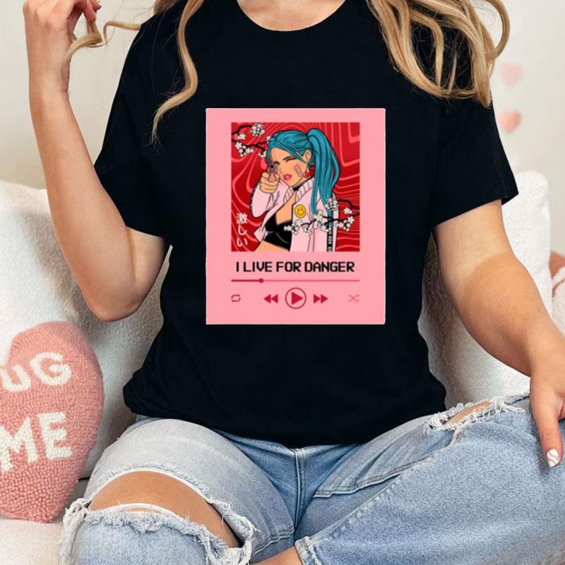 Born For Danger Harley Quinn Unisex T-Shirt Hoodie Sweatshirt