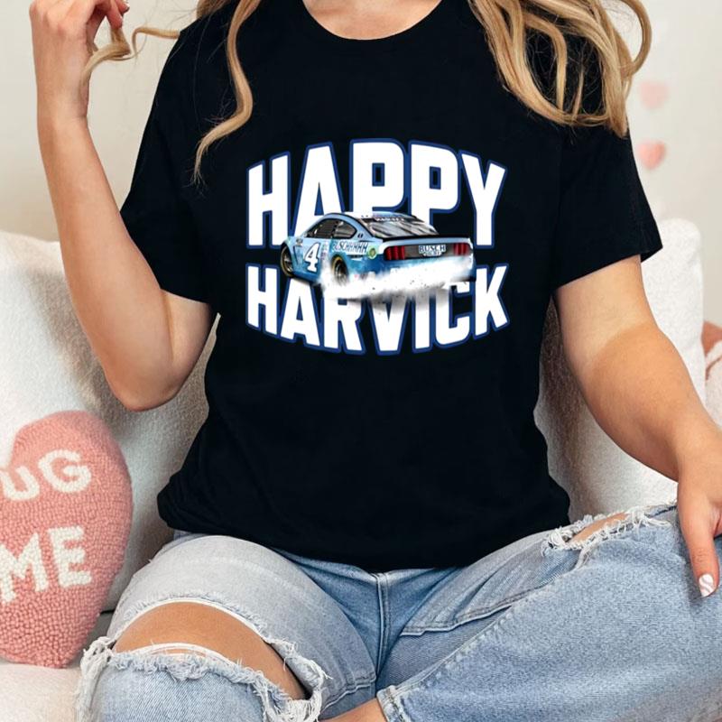 Busch Light Beer Kevin Harvick Happy Harvick Unisex T-Shirt Hoodie Sweatshirt