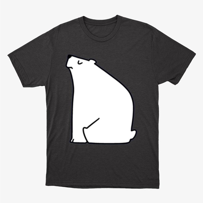 Calm Polar Bear Cute Graphic Unisex T-Shirt Hoodie Sweatshirt