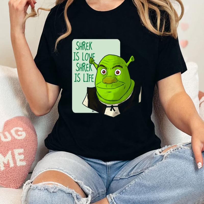 Cartoon Art Shrek Is Love Unisex T-Shirt Hoodie Sweatshirt