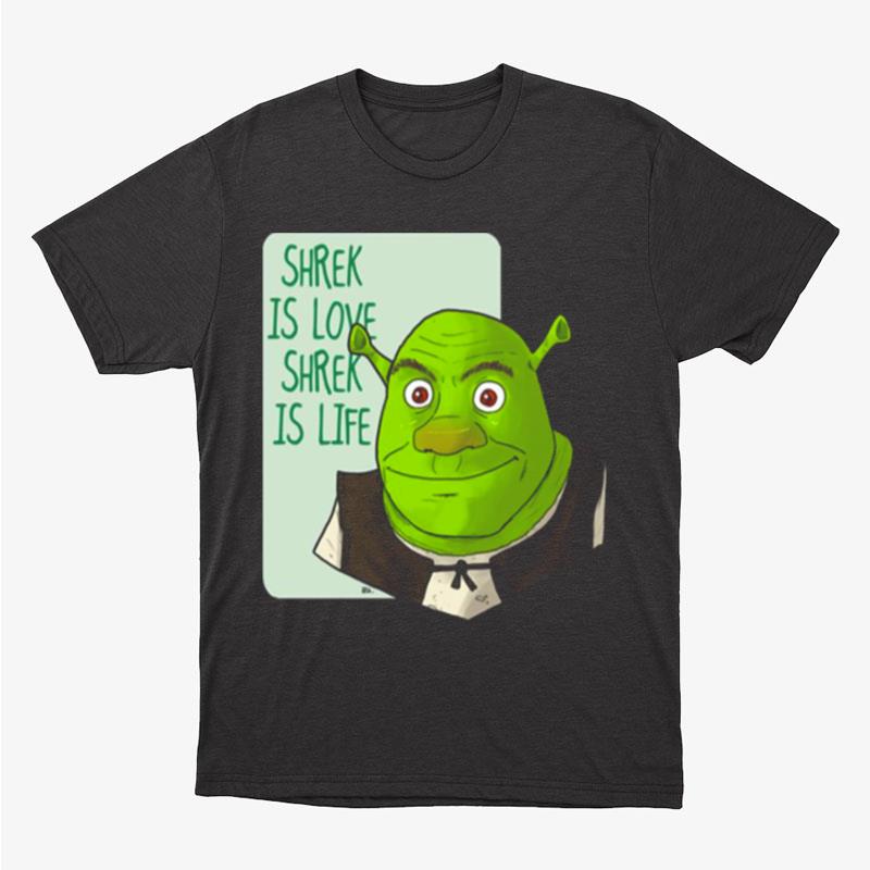 Cartoon Art Shrek Is Love Unisex T-Shirt Hoodie Sweatshirt