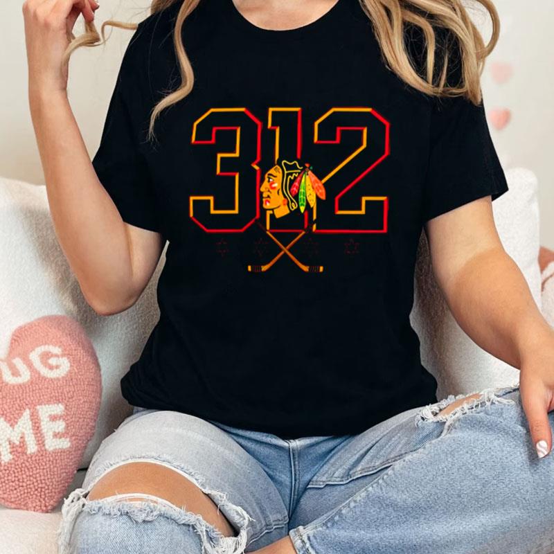 Chicago Blackhawks Hometown Collection Push Ahead Unisex T-Shirt Hoodie Sweatshirt