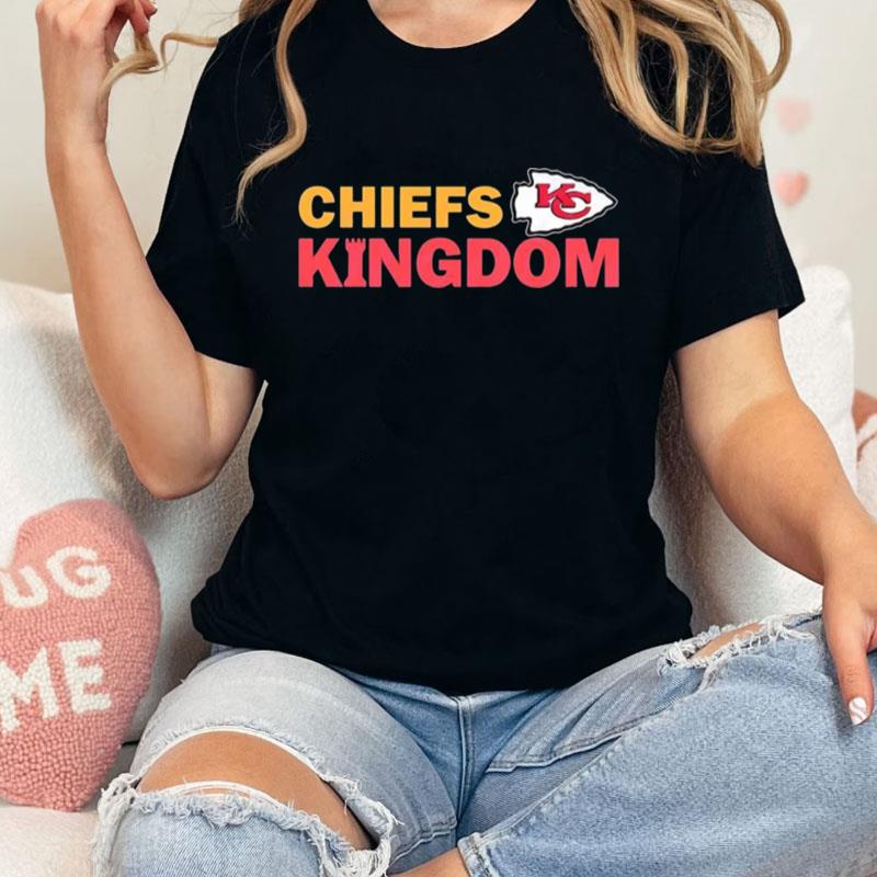 Chiefs Kingdom Kansas City Chiefs Football Fans Unisex T-Shirt Hoodie Sweatshirt