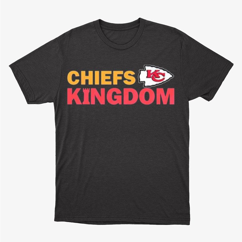 Chiefs Kingdom Kansas City Chiefs Football Fans Unisex T-Shirt Hoodie Sweatshirt