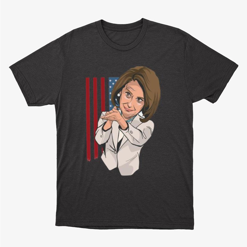 Clapping Nancy Pelosi Iconic Moment Unisex T-Shirt Hoodie Sweatshirt