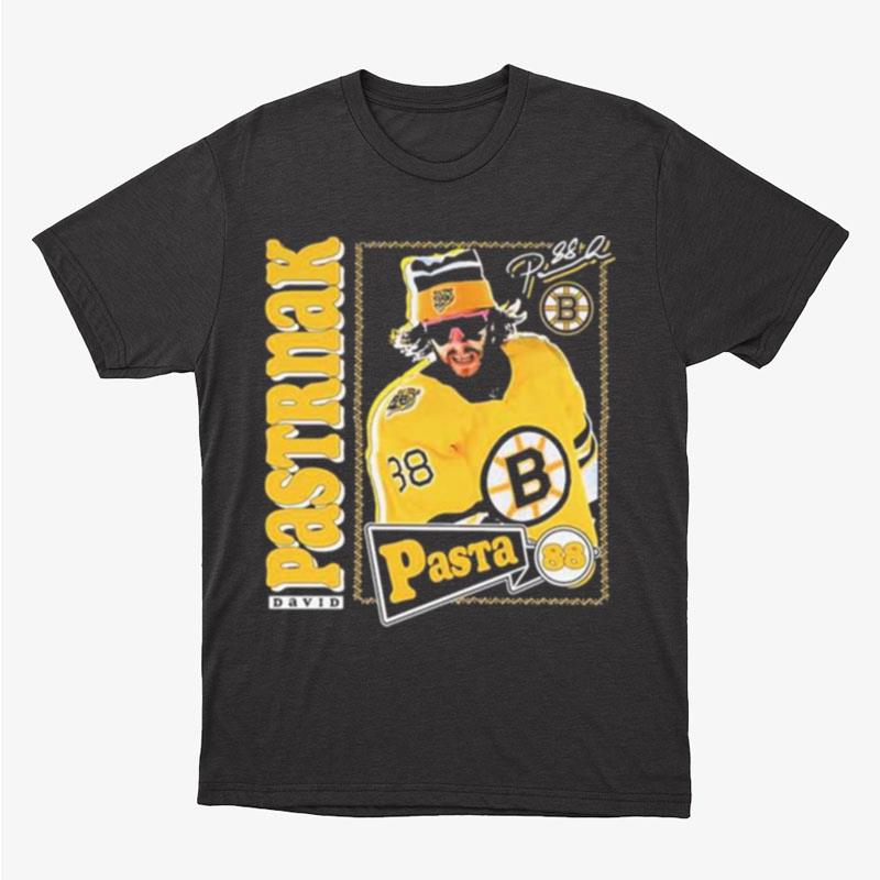 David Pastrnak 88 Boston Bruins Signature Unisex T-Shirt Hoodie Sweatshirt