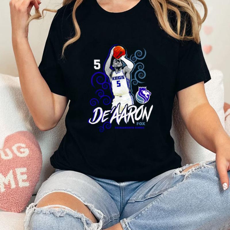 De'Aaron Fox Sacramento Kings Player Unisex T-Shirt Hoodie Sweatshirt
