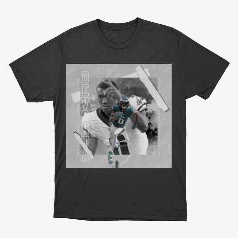 Devonta Smith Philadelphia Eagles Football Poster Eagles Unisex T-Shirt Hoodie Sweatshirt