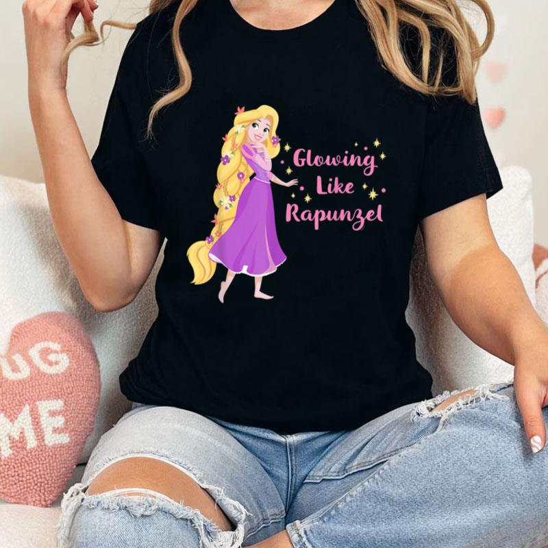 Disney Princess Glowing Like Rapunzel Unisex T-Shirt Hoodie Sweatshirt