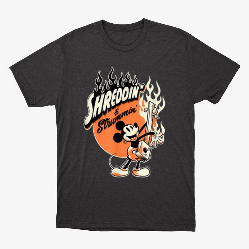 Disney Shreddin & Strummin Unisex T-Shirt Hoodie Sweatshirt