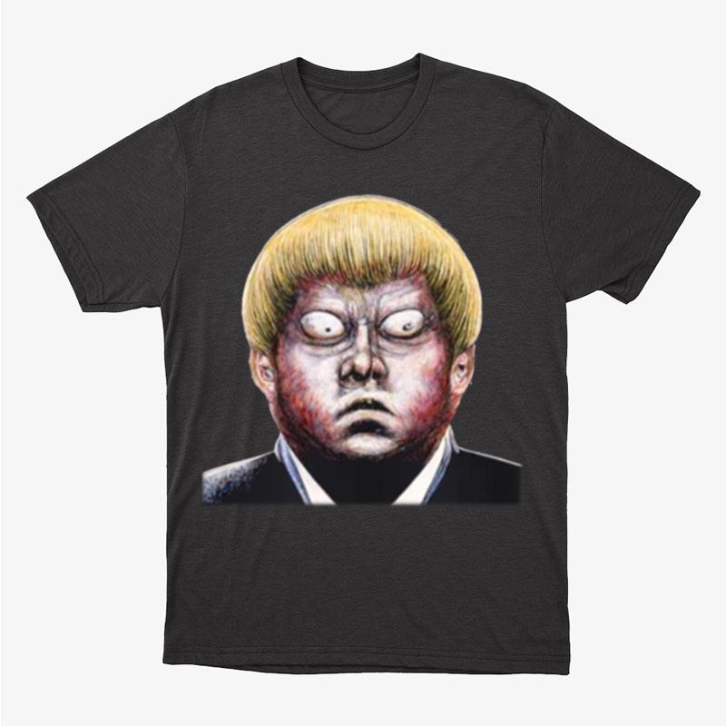 Donald Trump Junji Ito Politicians Unisex T-Shirt Hoodie Sweatshirt