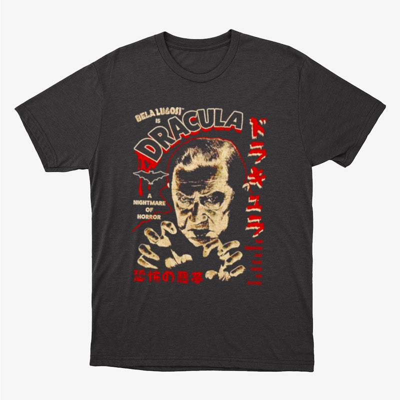 Dracula A Nightmare Of Horror Unisex T-Shirt Hoodie Sweatshirt