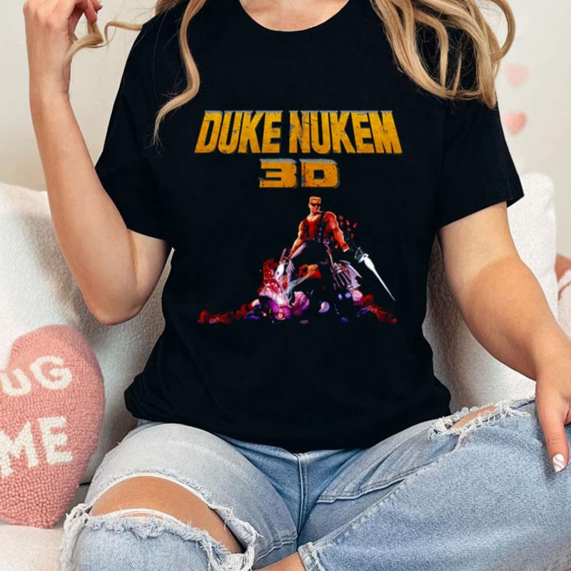 Duke Nuken 3D Wolfenstein 3D Unisex T-Shirt Hoodie Sweatshirt