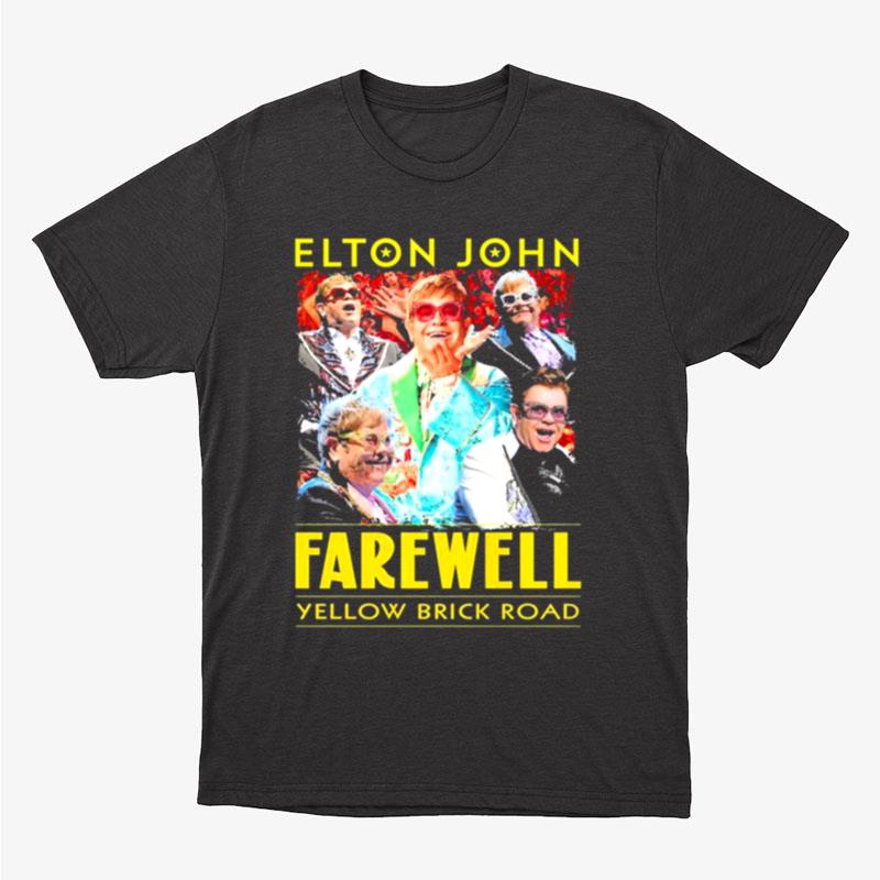 Elton John Farewell Yellow Brick Road Tour Unisex T-Shirt Hoodie Sweatshirt