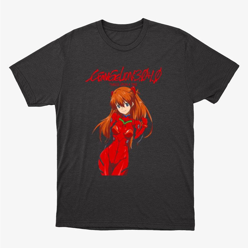 Evangelion Asuka Langley Portrait Anime Unisex T-Shirt Hoodie Sweatshirt