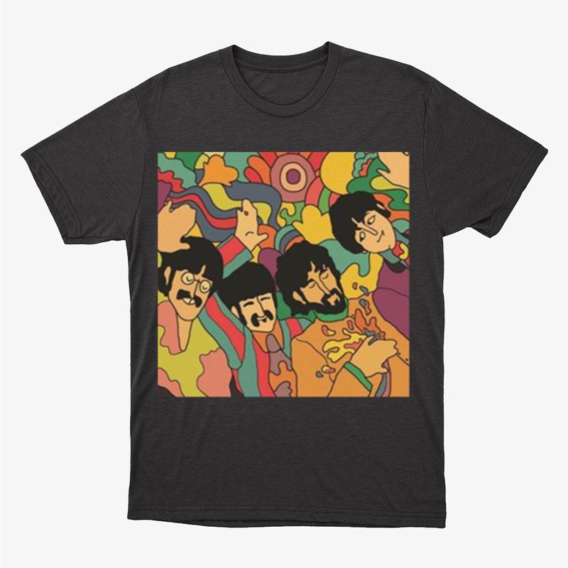 Fanart The Beatles Colour Full Unisex T-Shirt Hoodie Sweatshirt
