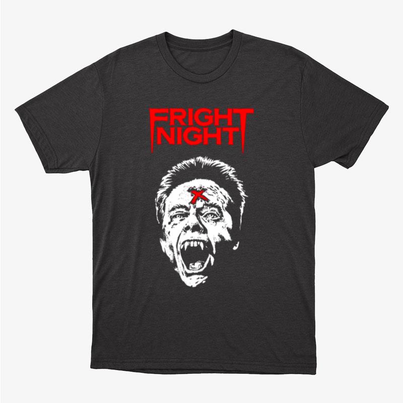 Fright Night V1 Horror Poster Unisex T-Shirt Hoodie Sweatshirt