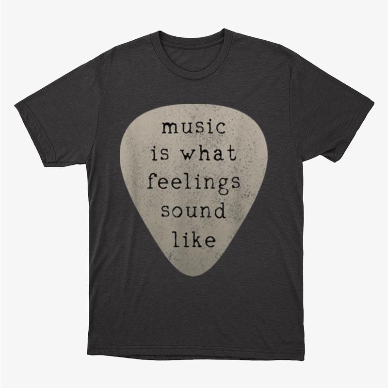 Guitar Player Plectrum Guitarist Musician Gift Unisex T-Shirt Hoodie Sweatshirt