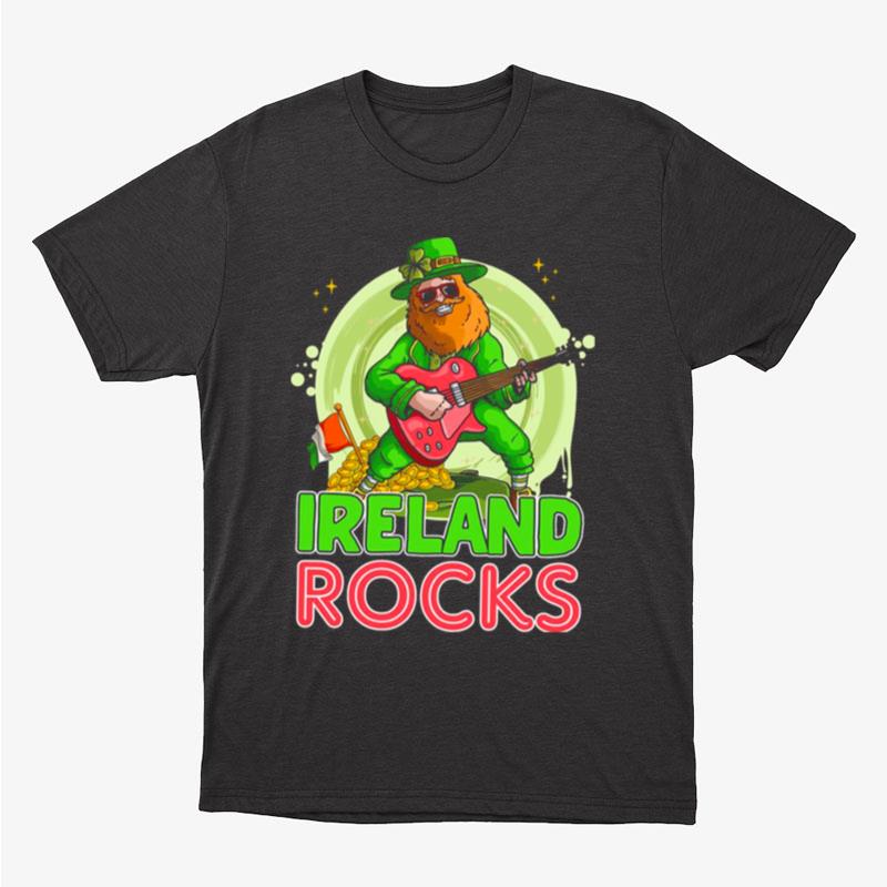 Happy St Patrick's Day Ireland Rocks Unisex T-Shirt Hoodie Sweatshirt