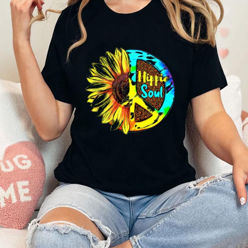 Hippie Soul Sunflower Unisex T-Shirt Hoodie Sweatshirt