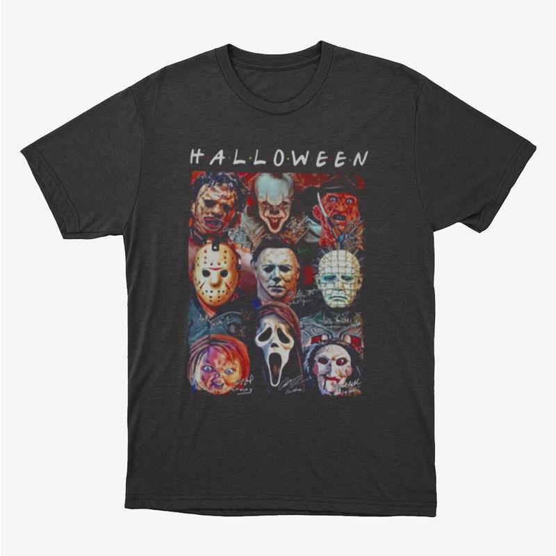Horror Movie Character Friends Tv Show Halloween Unisex T-Shirt Hoodie Sweatshirt