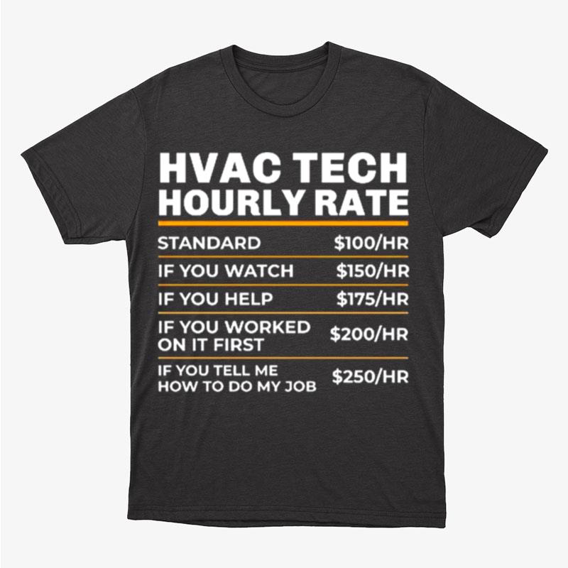 Hvac Technician Unisex T-Shirt Hoodie Sweatshirt