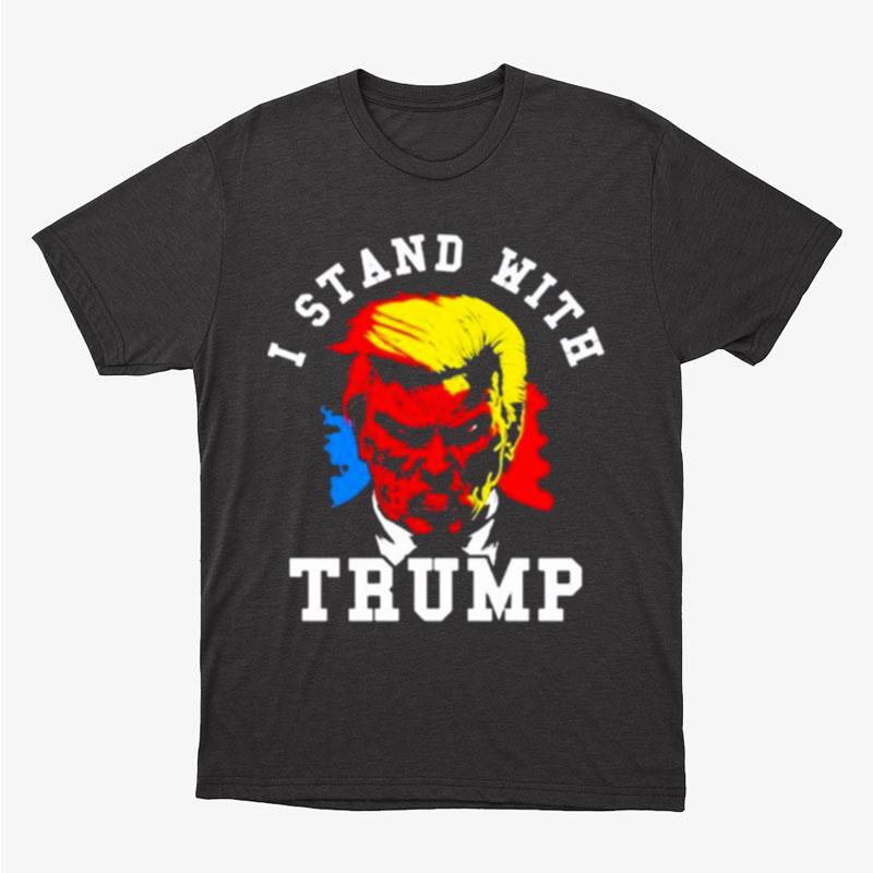 I Stand With Devil Trump Unisex T-Shirt Hoodie Sweatshirt