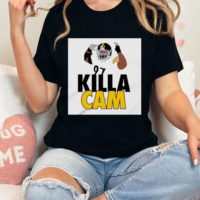 Iron Head 97 Killa Cam Pittsburgh Steelers Unisex T-Shirt Hoodie Sweatshirt
