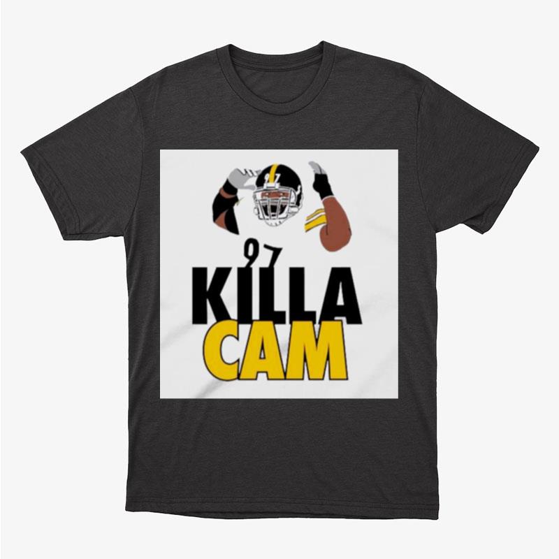 Iron Head 97 Killa Cam Pittsburgh Steelers Unisex T-Shirt Hoodie Sweatshirt