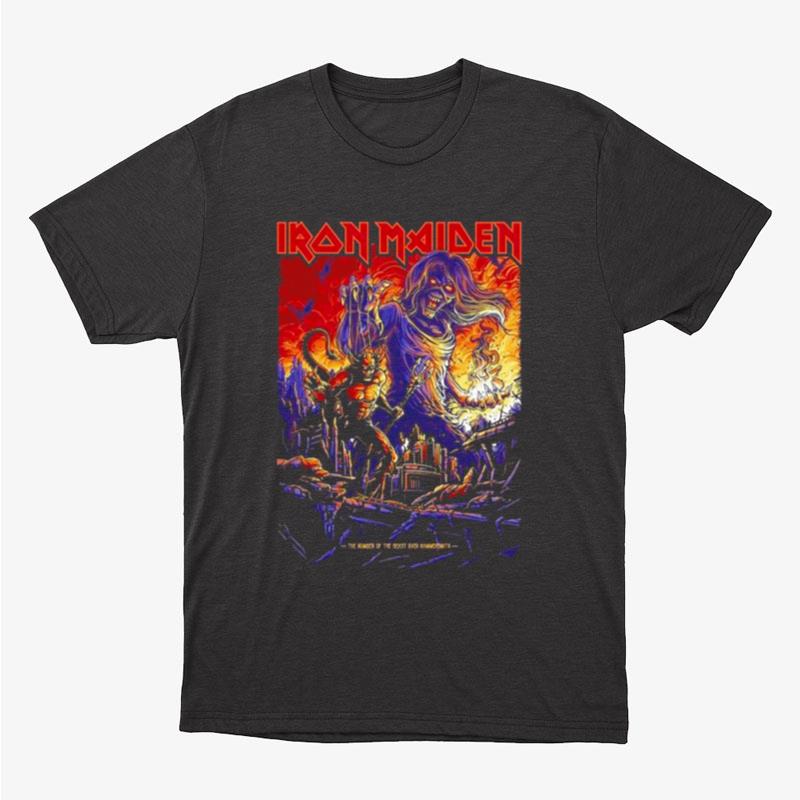 Iron Maiden The Beast Over Hammersmith Dan Mumford Unisex T-Shirt Hoodie Sweatshirt