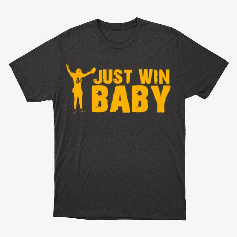 Just Win Baby Football NFL Antonio Brown Yellow Unisex T-Shirt Hoodie Sweatshirt