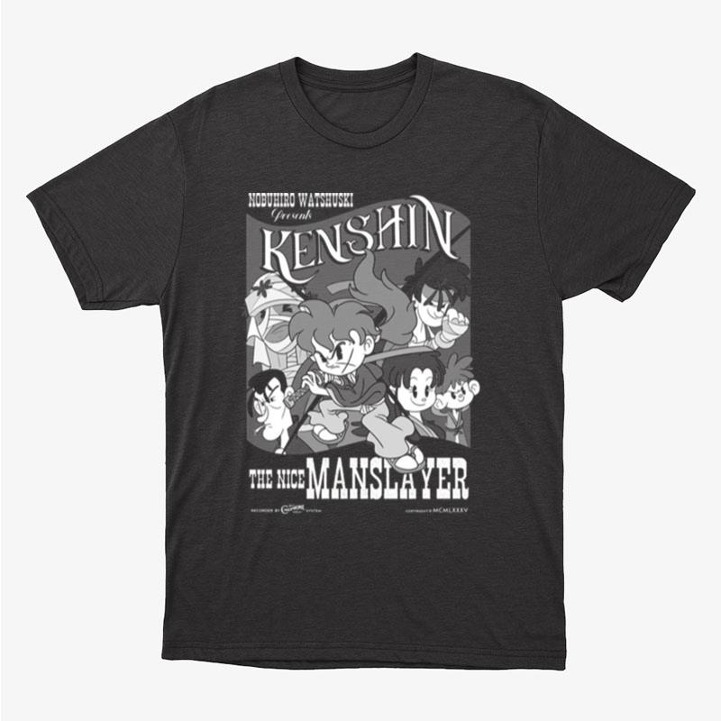 Kenshin The Nice Manslayer Samurai X Anime Unisex T-Shirt Hoodie Sweatshirt